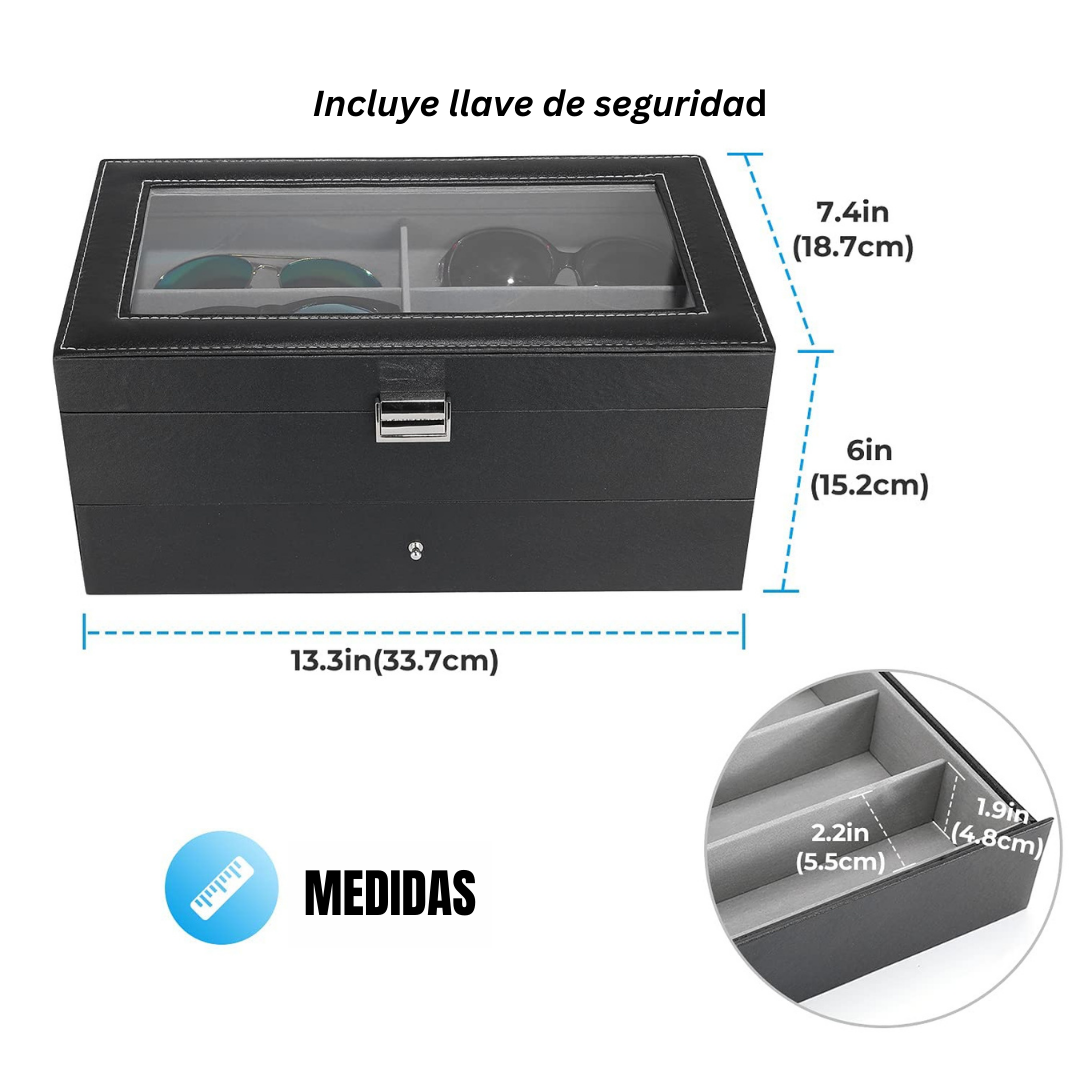 Miniatura 4 de Relojera De Gafas 2 Niveles 12 Puestos